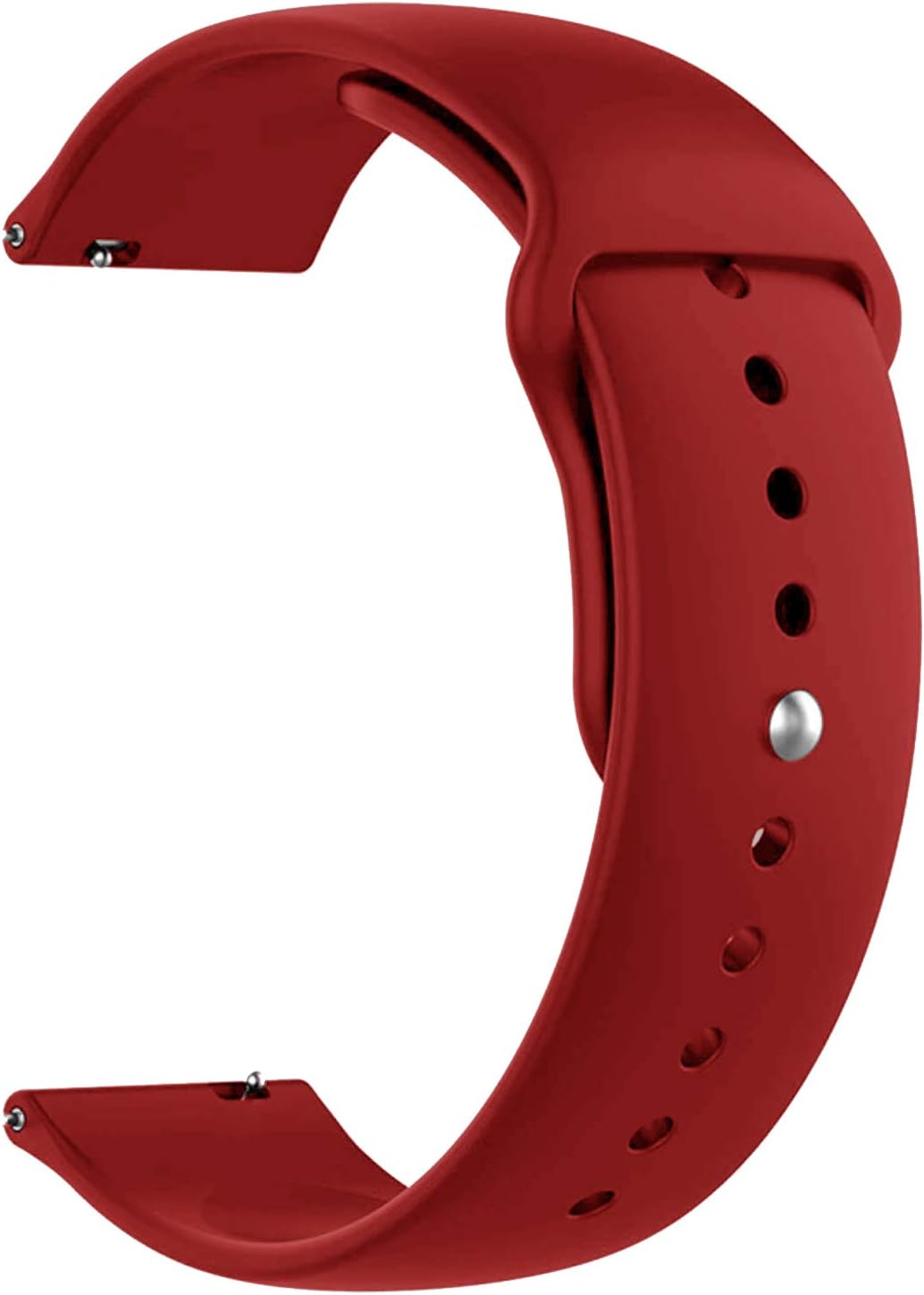 ACM Watch Strap Silicone Belt compatible with Pebble Impulse Smartwatch Sports Band