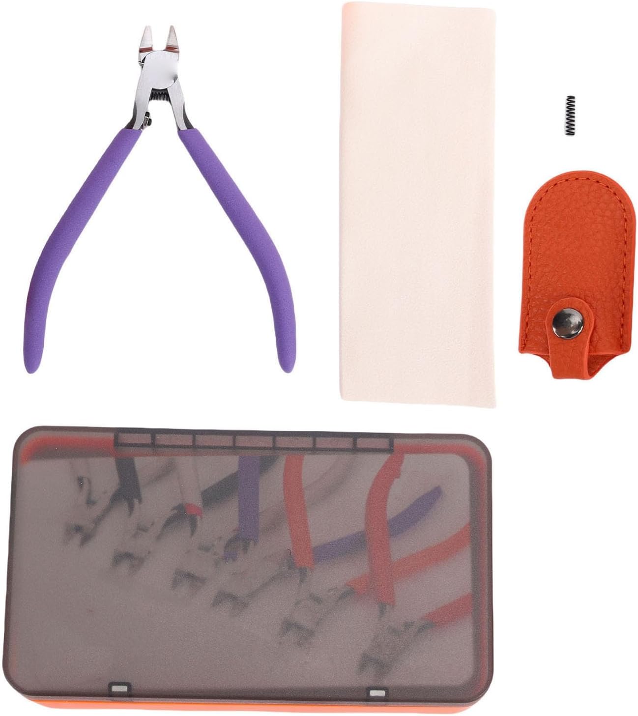 5 Inch Model Nipper, Ultra Thin Single Design for Gundam Model Repairing with Anti Slip Handle, Ergonomic Comfort and Limit Rod Protection
