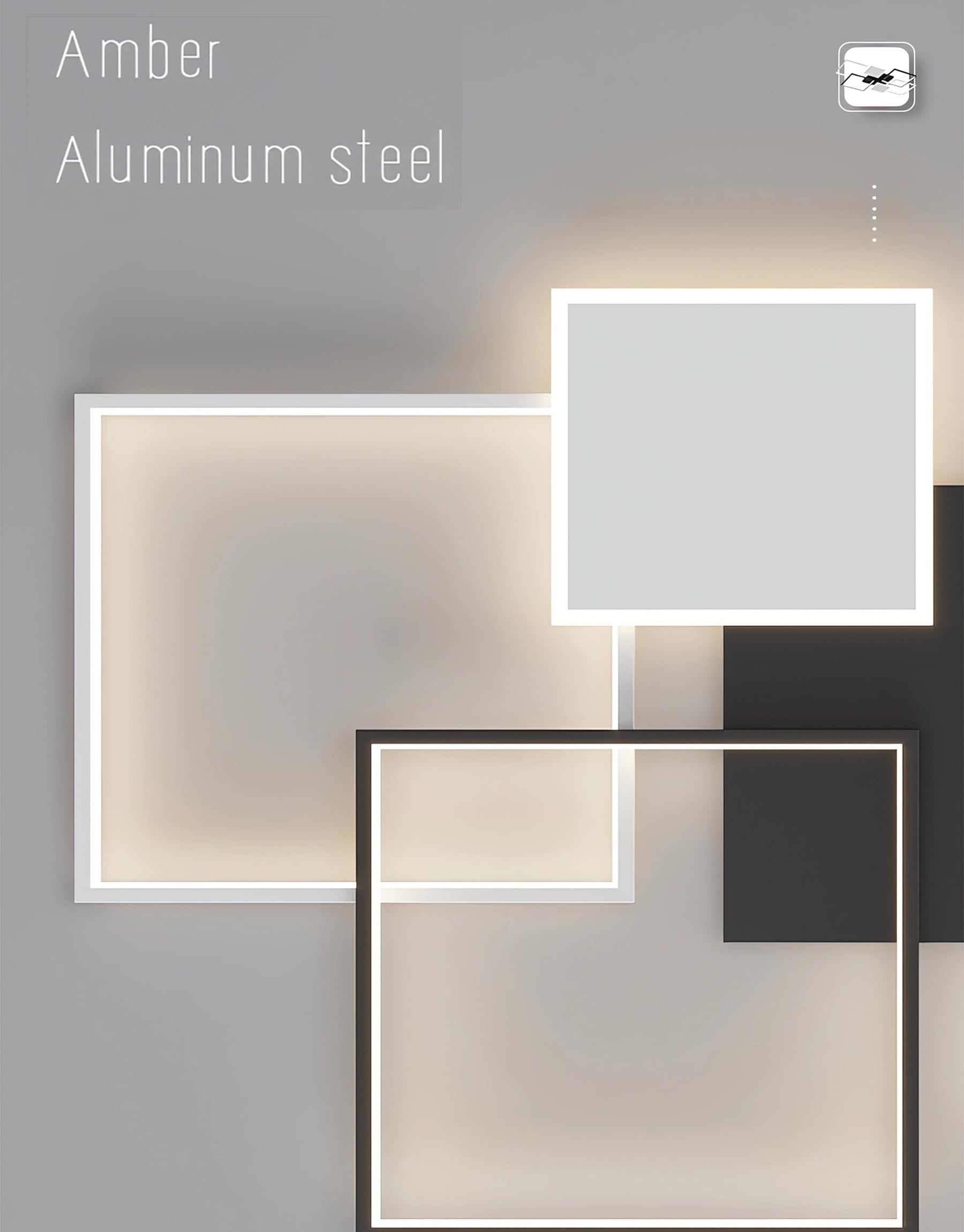 Illuminazione a Soffitto a Led Lampade a Soffitto Rettangolari Moderne Per Il Soggiorno Dimmerabile Con Telecomando Contro Plafoniera ad Incasso per Il Soggiorno Camera da Letto Parlour (110cm-Nero)