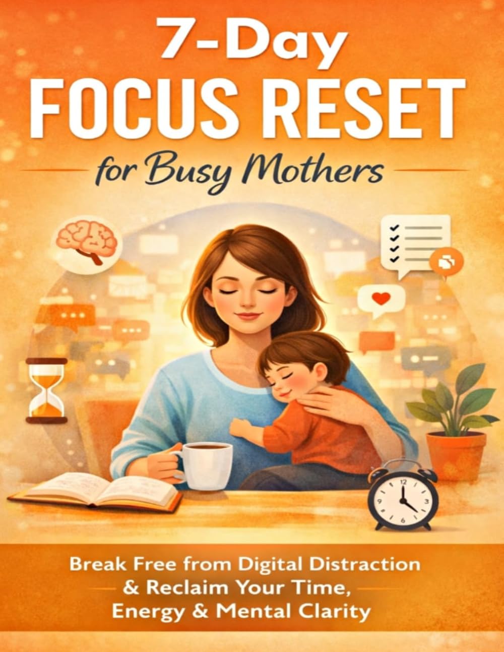7-Day Focus Reset for Busy Mothers: Break Free From Digital Distraction And Reclaim Your Time, Energy & Mental Clarity