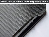 Vista 2 de 2 protectores de espalda compatibles con CHUWI HeroBook Pro + 13.3" negro carbono TPU protector protector protector de pantalla