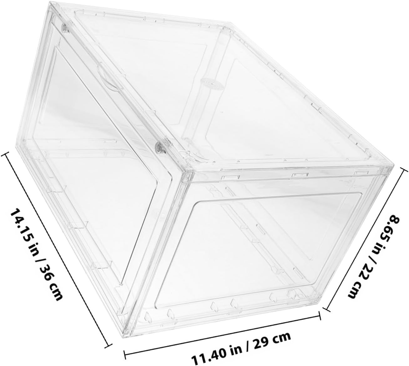 Large Capacity Bread Box Bread Storage Container Kitchen Countertop with Lid for Freshness Preservation