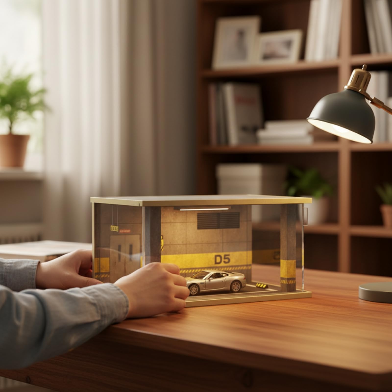 Vitrina con Luces LED Transparente