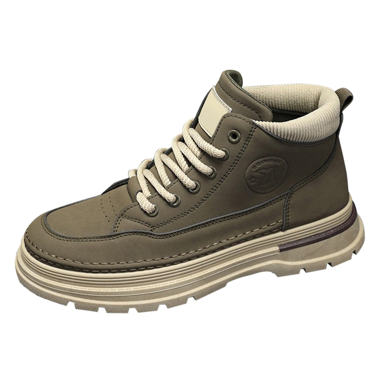 Chaussures de sport pour homme - Semelle épaisse - Baskets d'hiver - Avec