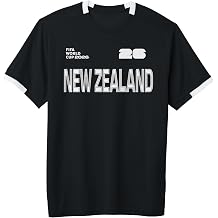 FIFA World CUP26 New Zealand Short-Sleeve Soccer Jersey