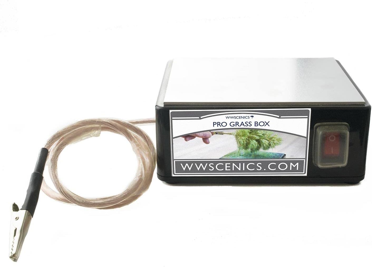 War World Scenics Pro Grass Box Flock Applicator – Card Making Decorating Arts & Crafts DIY Flocking Model Architectural Design Electrostatic Device Scrapbooking
