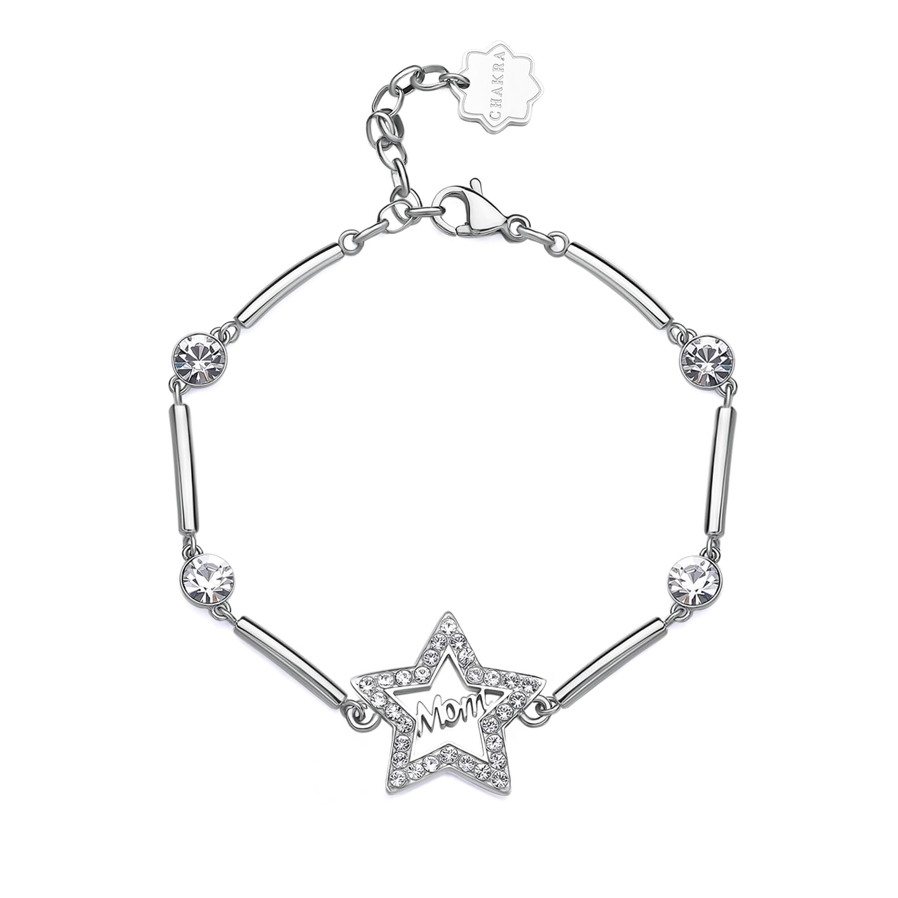Bracciale Rigido NOMINATION PRETTY BANGLES In Acciaio E Cristalli C 029505 005 8033497546241