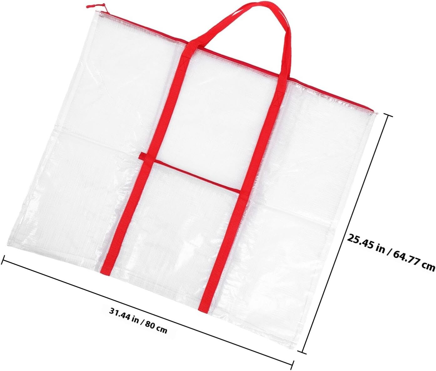 Housoutil Drawing Board Bag and Art Supply Portfolio Folder with Handles, White Storage Carrier for Artists and Students, Portable Bulletin Board Holder Suitable for Artwork Transport