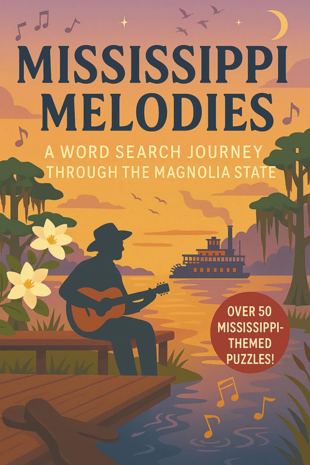 Mississippi Word Search: A Puzzle Book about Mississippi's History, Culture, Landscapes and More