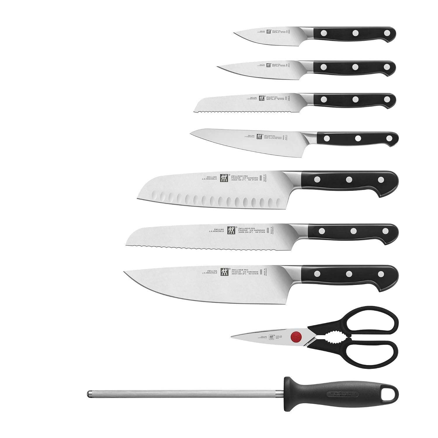 ZWILLING Pro 10-pc Knife Block Set