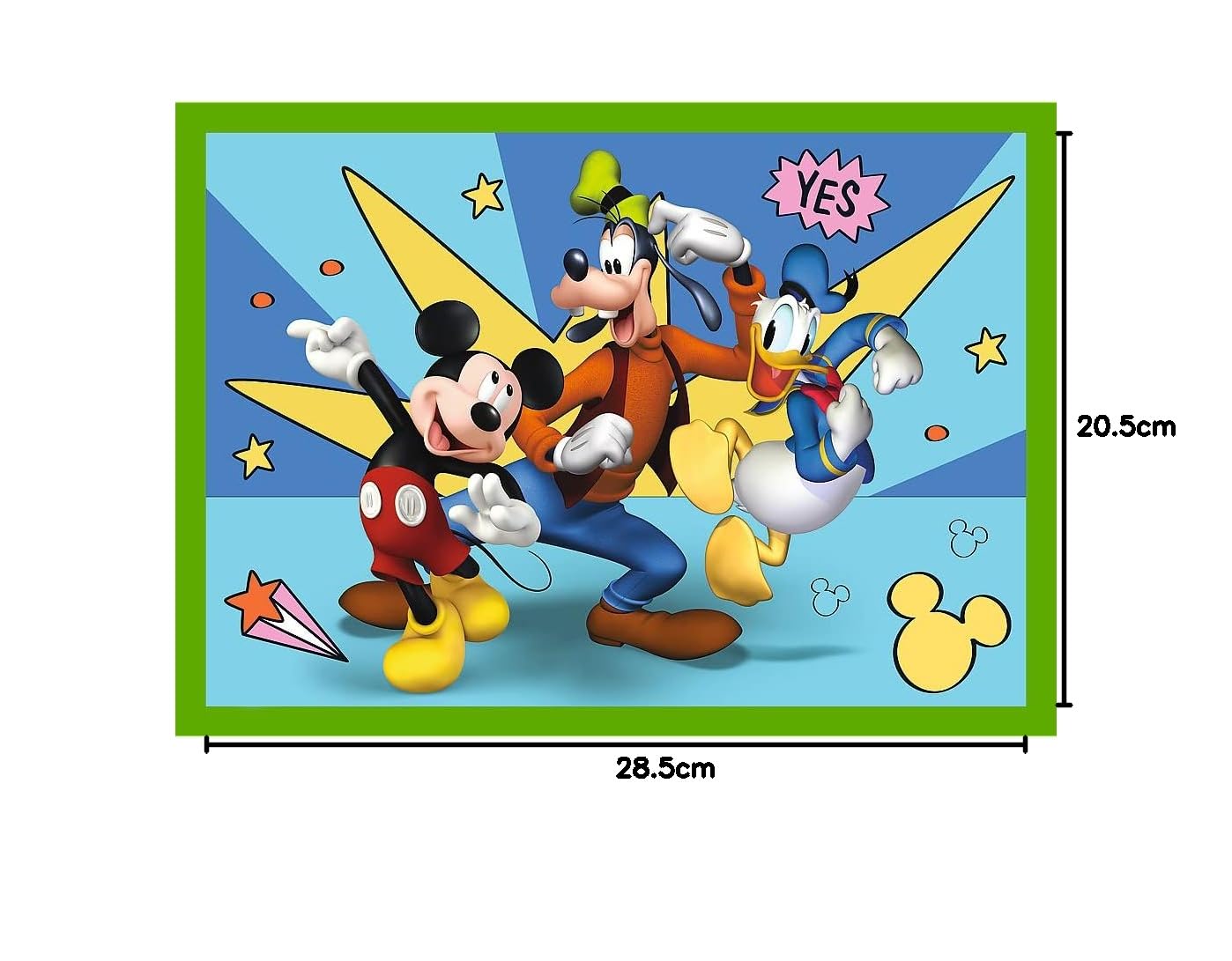 Image secondaire de Puzzle Disney Mickey Mouse - 4 en 1 pour Enfants à Partir de 3 Ans