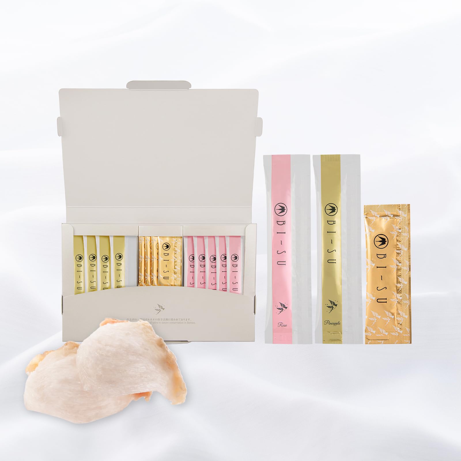 BI-SU Beauty Essence Collagen Jelly Stick with Vitamin C, Fish Collagen Peptides, Anti Aging, Maintain Skin Elasticity, Immunity Support, Japan Beauty Skin Care Secret, Pineapple Flavor, 30 PCS — Amazon image 10