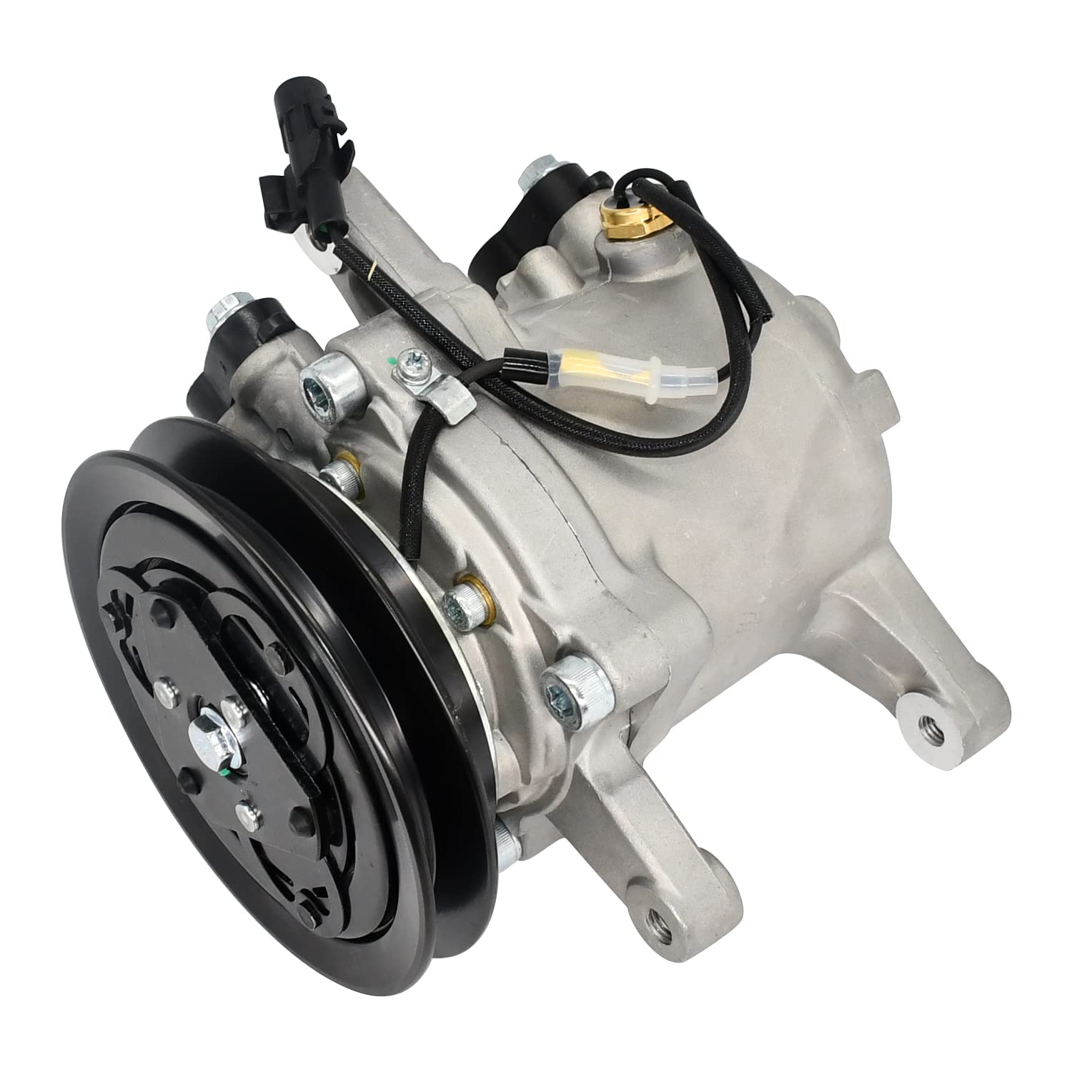 Hachiparts 247300-2320 447180-5090 Air Conditioning Compressor Compatible with Kubot a Tractor M96 M110 M100X M108S M5040 M5140 M6040 M7040 M8540 M9540 Skid Steer Loader SSV65C SSV75C SVL90 SVL75