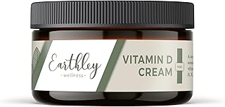 Earthley Wellness Crema de vitamina D, vitami...