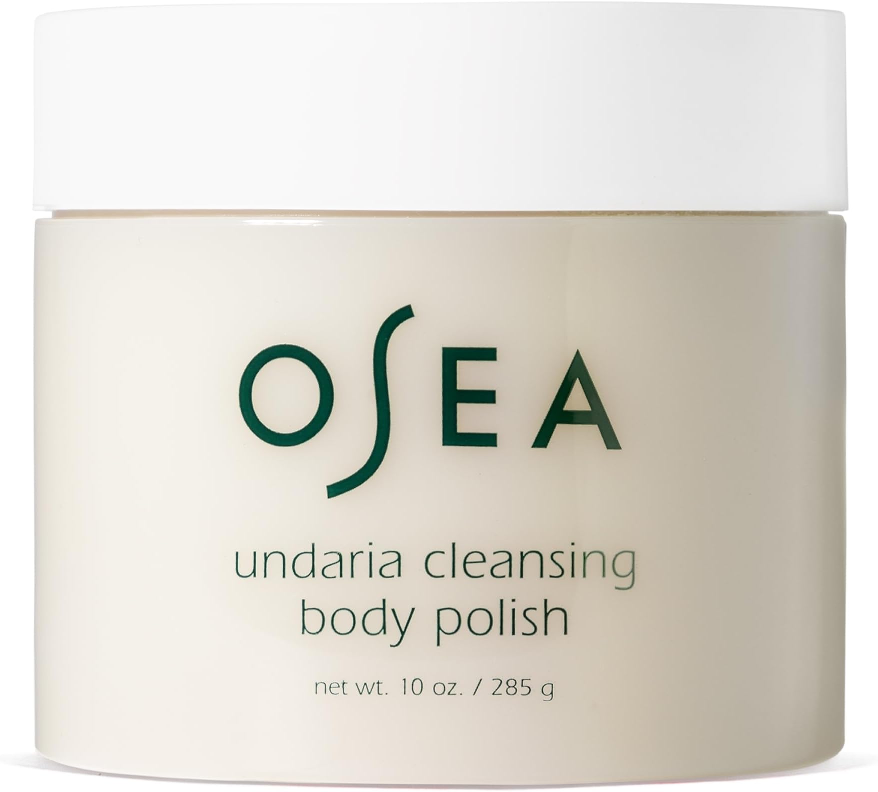 OSEA Undaria Cleansing Body Polish 10oz - Spa-Worthy AHA Body Exfoliator with Pumice & Undaria Seaweed - Nourishing Cleanser & Scrub - Clean Beauty - Vegan Care