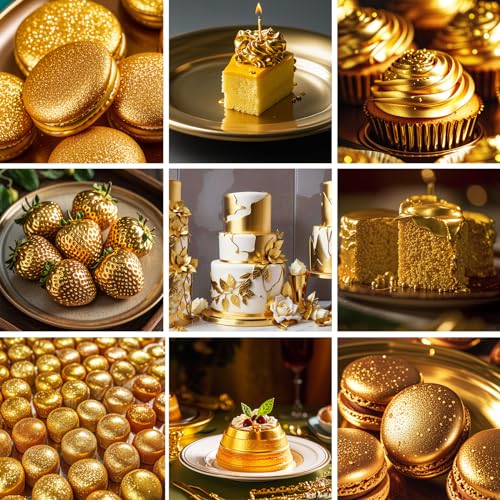 Essbarer Glitzer Gold 15g – Flüssiges Glitzerpulver für Lebensmittel