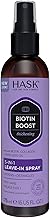 HASK Thickening BIOTIN 5-in-1 Leave In Conditioner Spray for all hair types, color safe, gluten free, sulfate free, paraben free - 6 Fl Oz