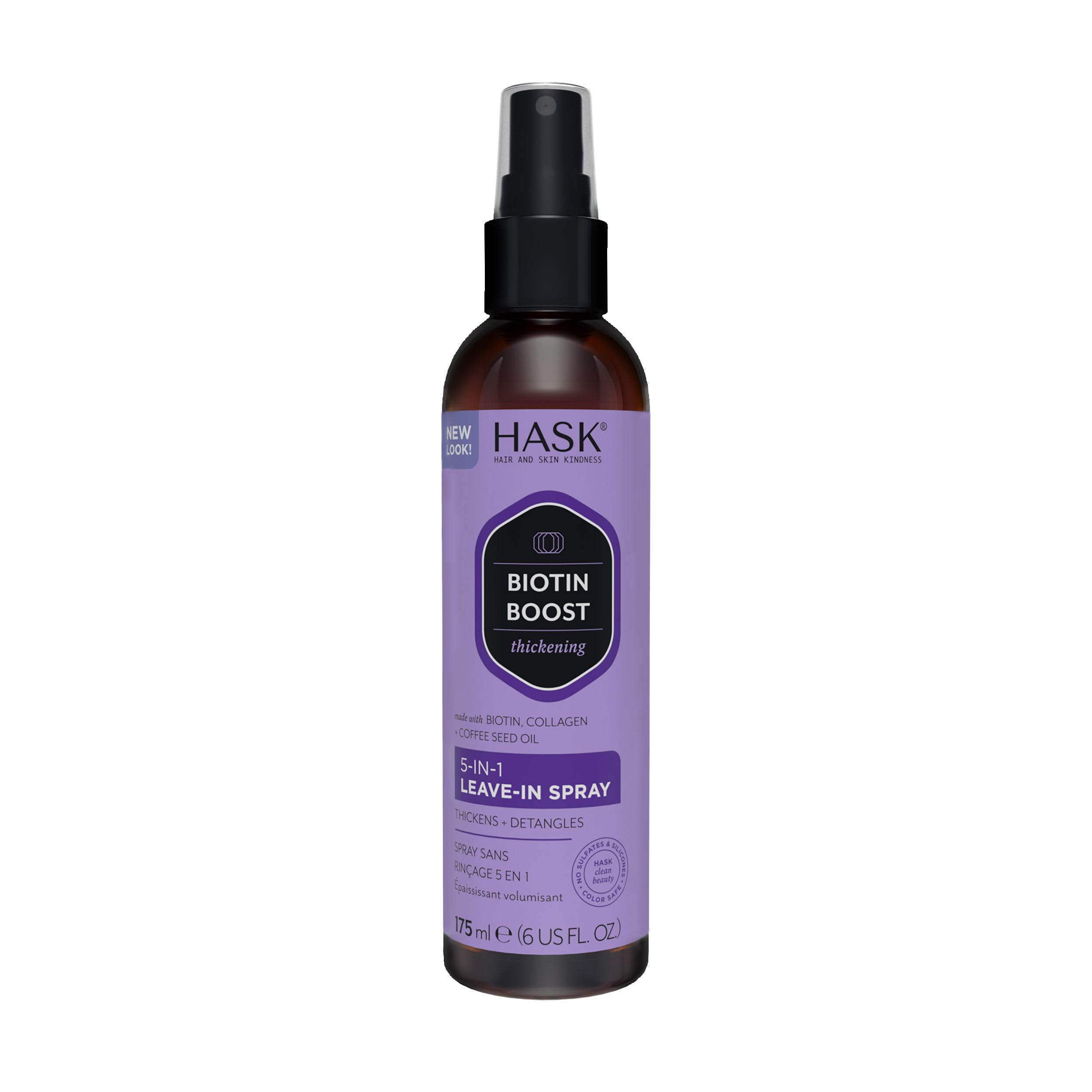– Thickening Biotin 5-in-1 Leave In Conditioner Spray for all hair types, colour safe, and cruelty-free - 1 175mL Bottle