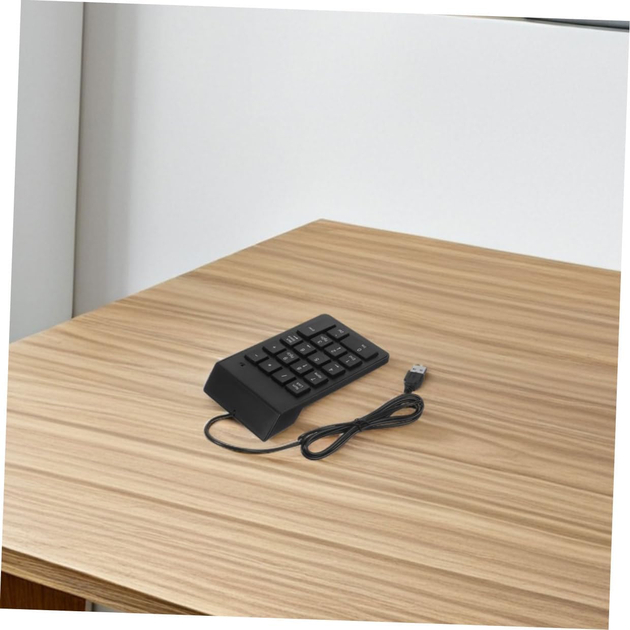 2pcs USB Numeric Keypad 18-Key Compact Mechanical Number Pad for Banking and Financial Use, Portable Desktop Computer Number Pad Compatible with PC and Laptop