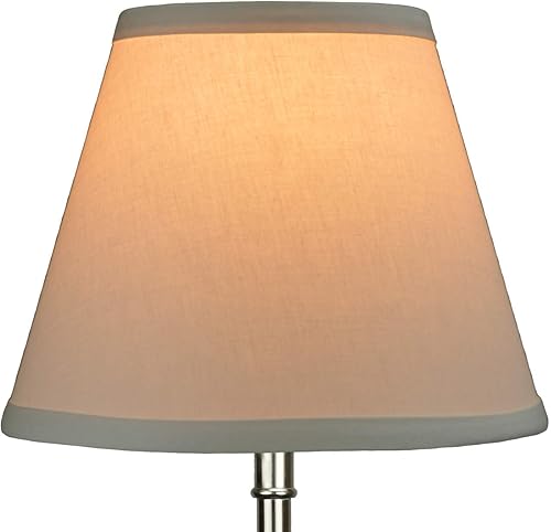 Miniatura 3 de Fenchel Shades - Pantalla para lámpara, 5 pulgadas de diámetro superior x 9 pulgadas de diámetro inferior x 7 pulgadas de altura inclinada con