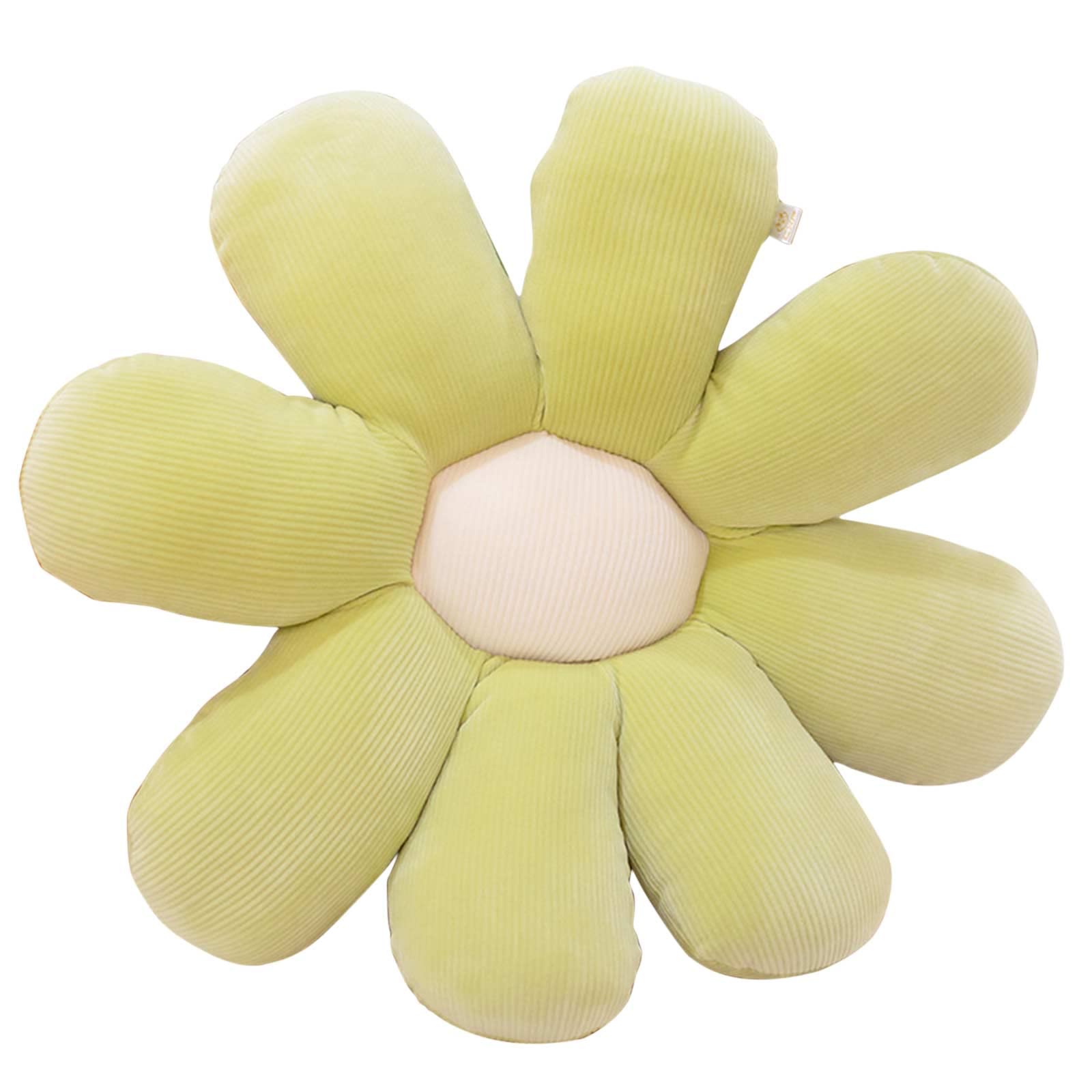 3 Cuscini Fiori Morbidi 40cm - Forma Margherita, Copertura Lavabile | Per Divano, Letto, Decorazione - Foto 8