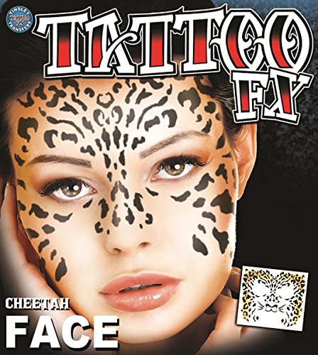 Tinsley Transfers Cheetah, Flesh/Multi, One Size