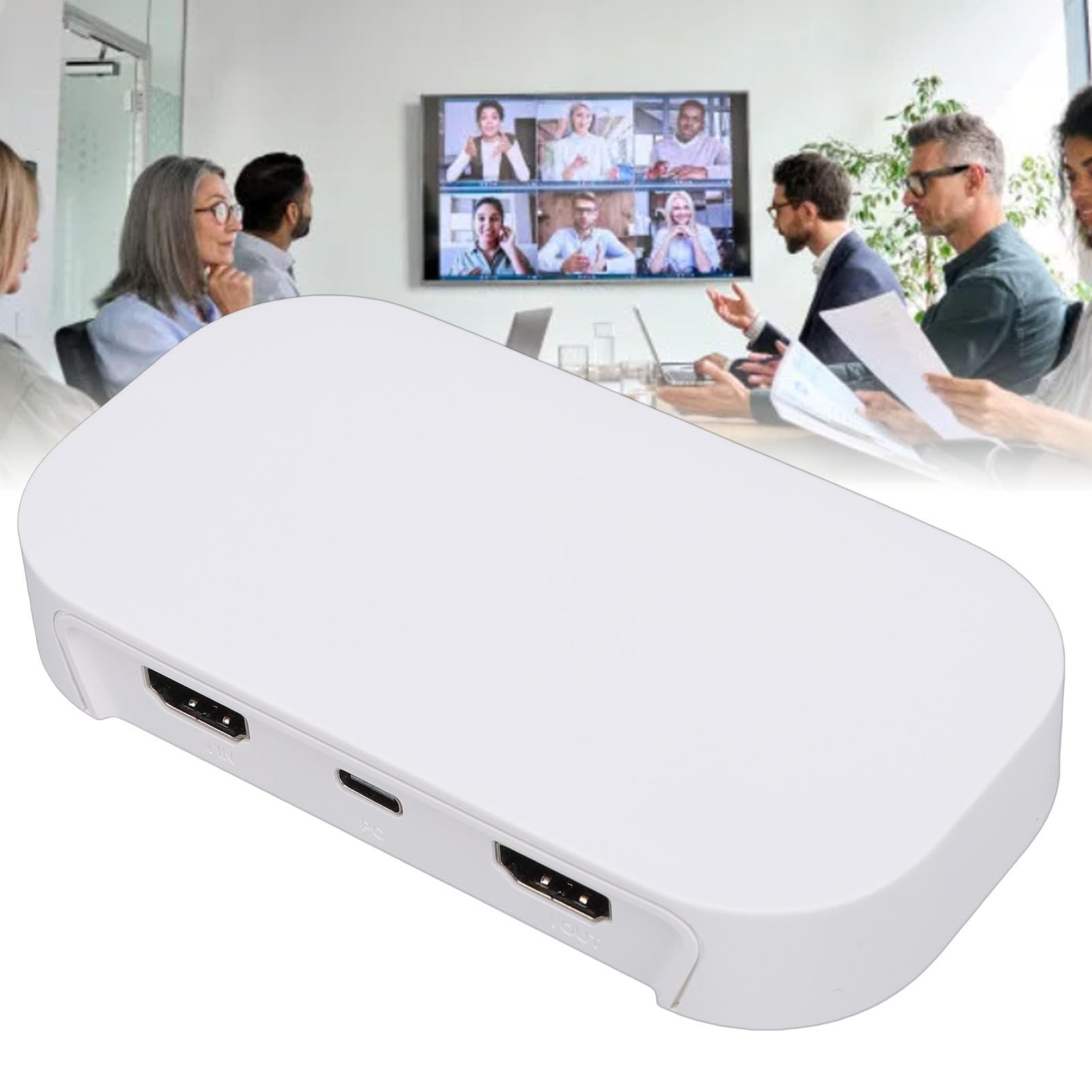 Garsent Karta Przechwytująca 4K HDMI, Karta Przechwytująca Wideo, Przechwytywanie Gier Wideo i Audio, Plug and Play, Nagrywanie z Niskim Opóźnieniem dla Audio-, Gry, Transmisja na