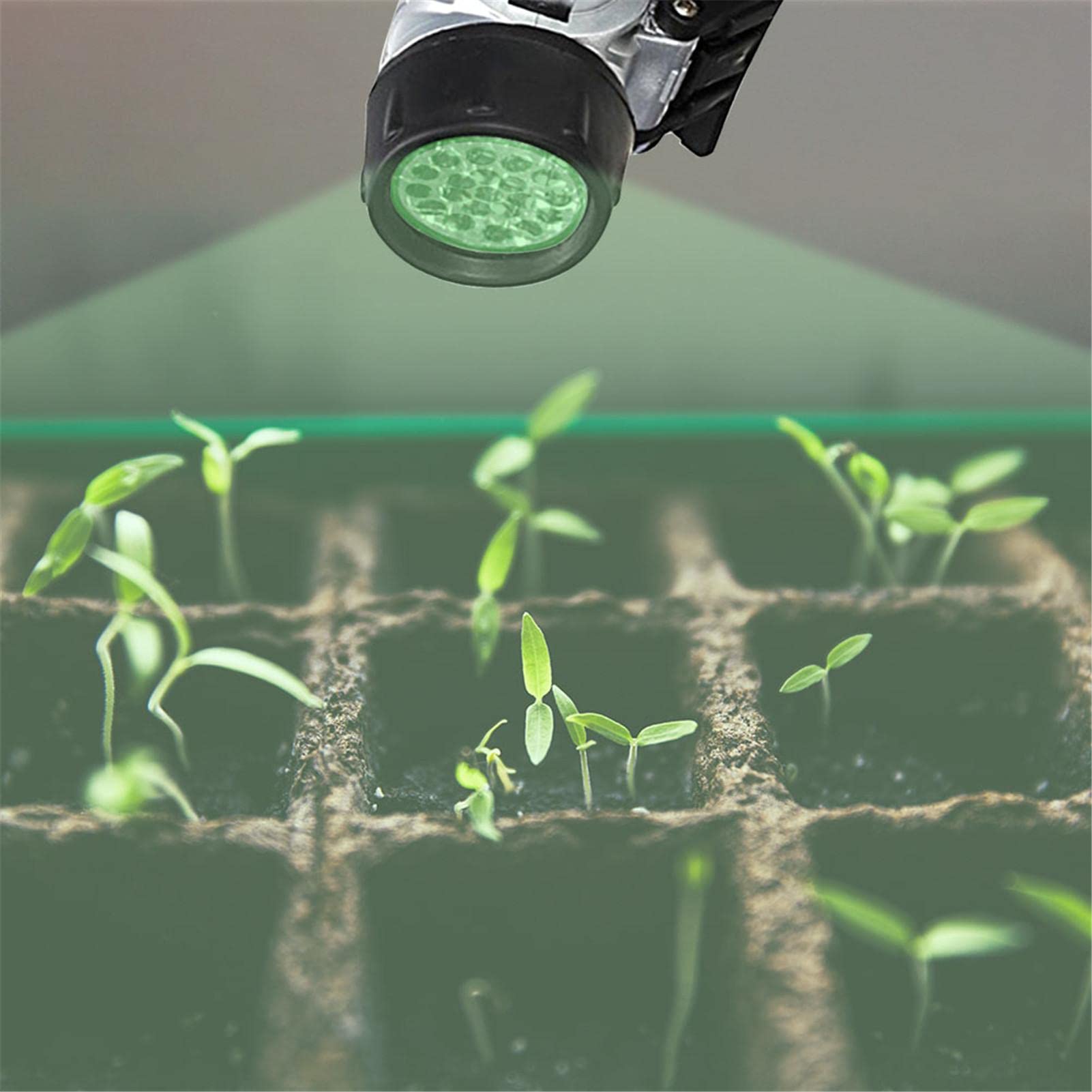 Amazon.co.jp: 緑のヘッド ライト - 防水グリーン ヘッド ランプ ハイ