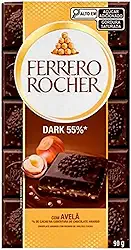Tablete Chocolate Dark 55% com Avelã 90g - Ferre ro