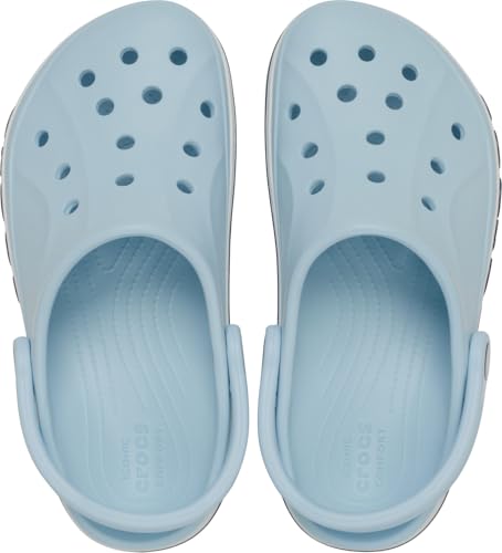 Image of crocs Unisex Adult Bayaband Clogs, Mineral Blue, 10 UK M (M11)