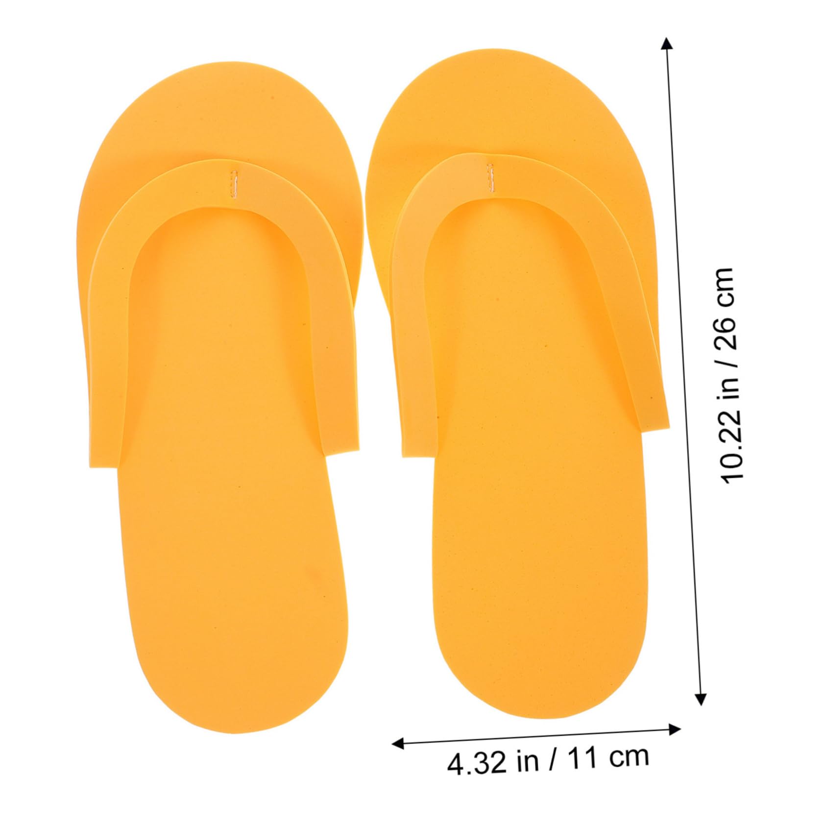 Toyvian 36 Pares Zapatillas De Pedicura De Espuma Zapatillas De Verano De Espuma Zapatillas De Salón Sandalias De Pedicura Chanclas De Salón Hombres y Mujeres Bulto Zapatos De Espuma