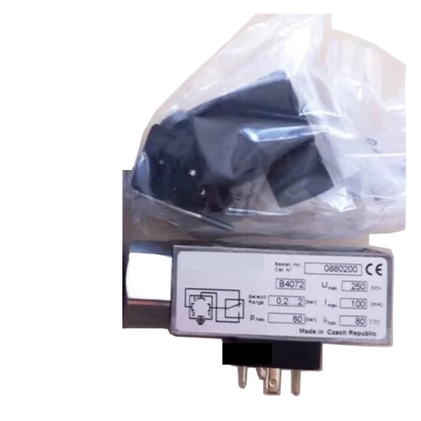 Pressostat 0880200 robuste composant pneumatique haute durabilité