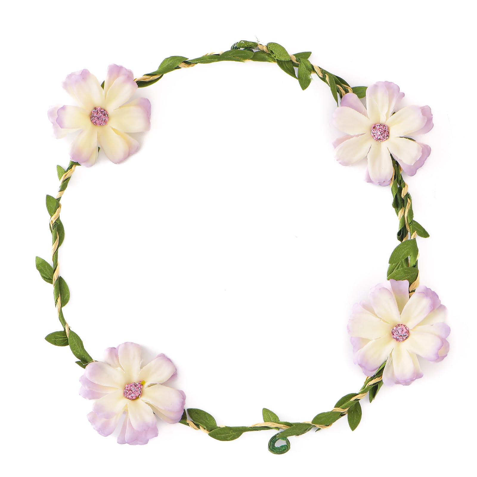 MICFENY Four Flower Metal Headpiece For Women Modifiable Hair Addition Formal Incidents Casual Outfits Permanent Building