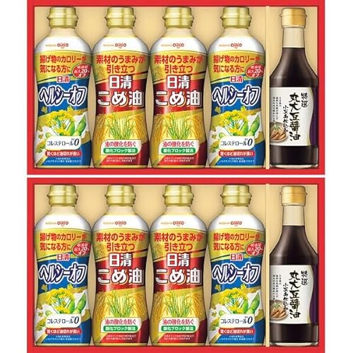 日清 バラエティオイル&丸大豆しょうゆギフト SOTー50W