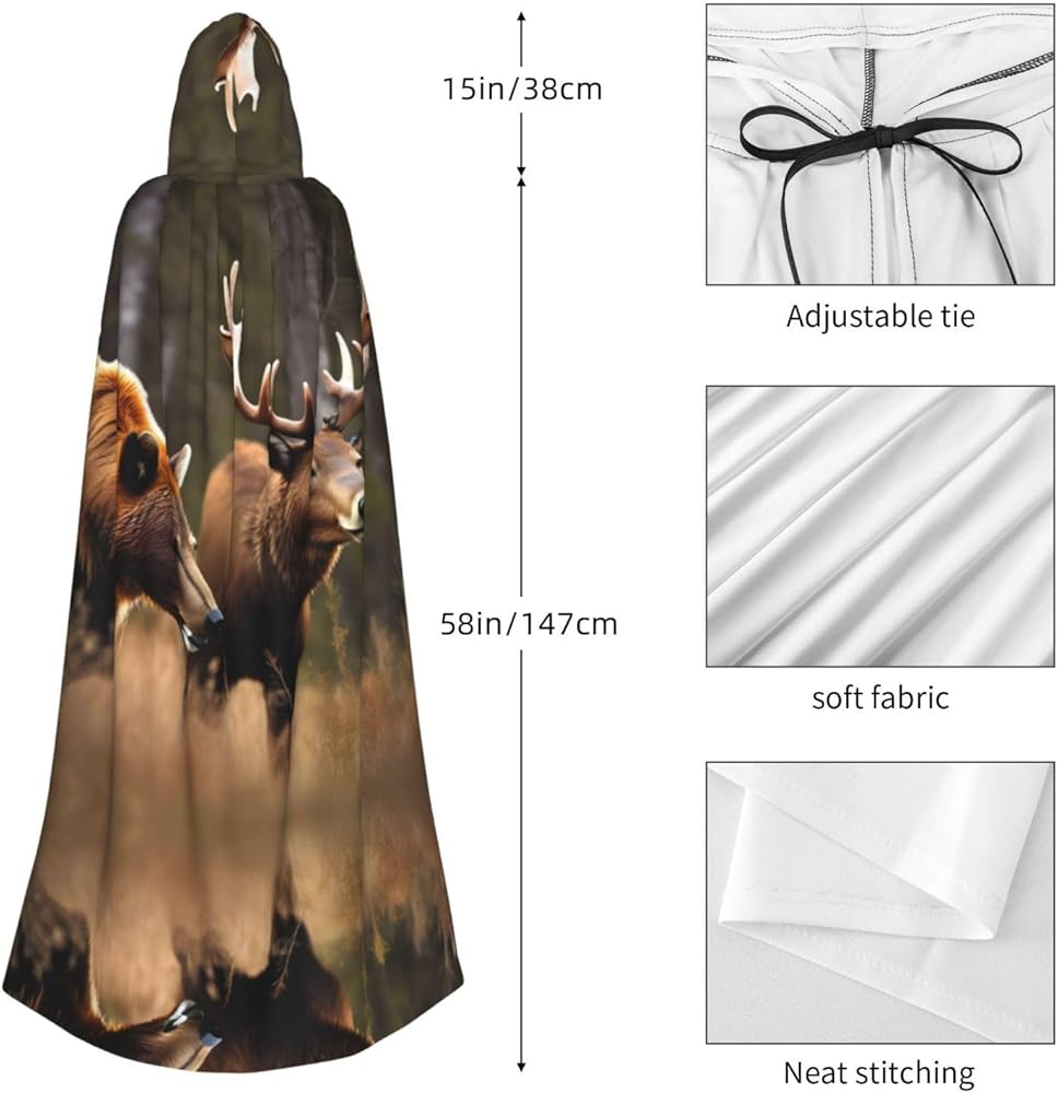 Amazon.com: NOUZU Wildlife Hunting Deer Bear Elk print