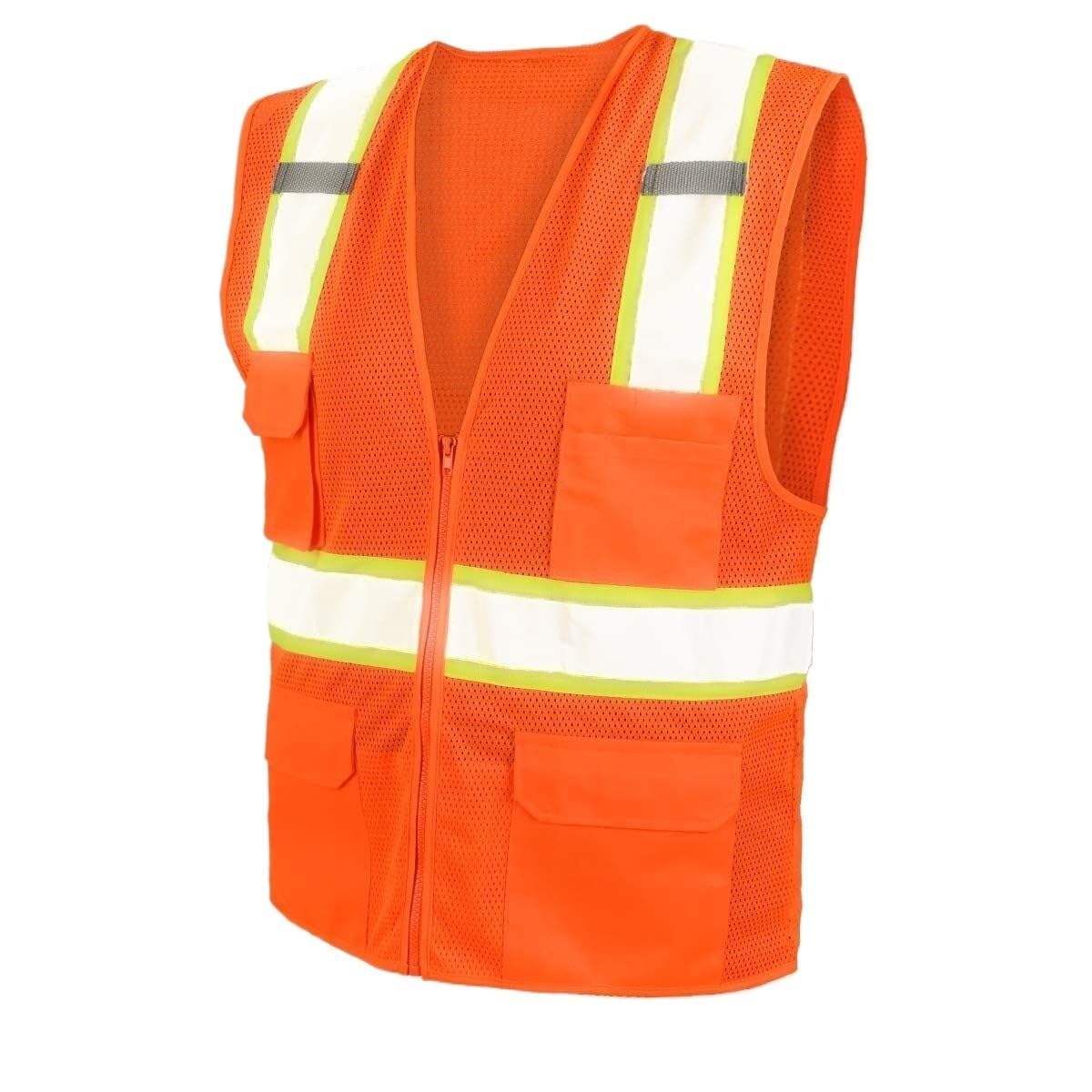Warnweste, Reflektierende Weste Mehrfarbig S-3XL(Blue,XXL)