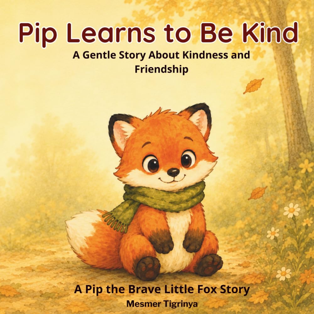 Pip Learns to Be Kind: A Gentle Story About Kindness and Friendship for Children Ages 5-8 (Pip the Brave Little Fox)