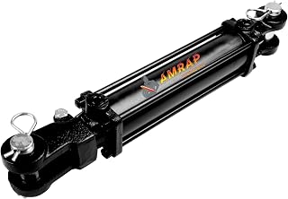 AMRAP Hydraulics 2x12 Double Acting Tie Rod Hydraulic Cylinder - 2" Bore, 12" Stroke, 2500 PSI, 7850 lbs Load