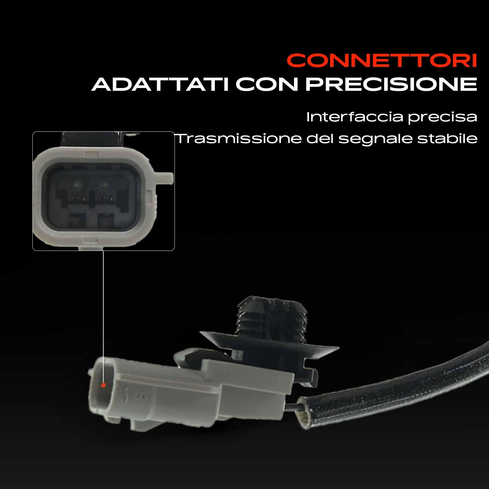Frankberg Sensore temperatura gas di scarico 2-Poli Compatibile con Megane III Grandtour KZ0/1 Laguna III Grandtour KT0/1 Laguna III BT0/1 Laguna Coupé DT0/1