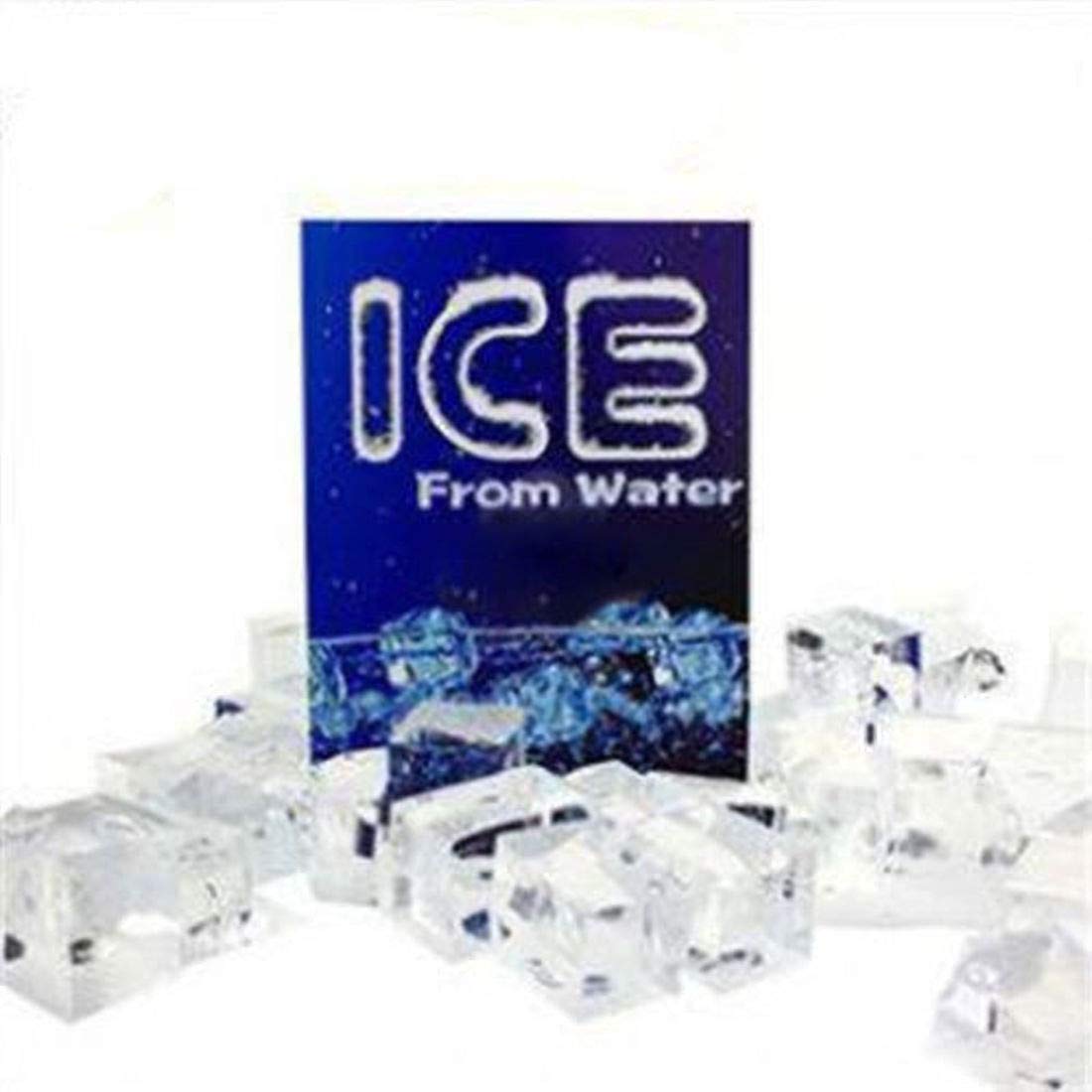 Magician's Ice from Water Gimmick Prop for Close-up Classical Real Magic Tricks