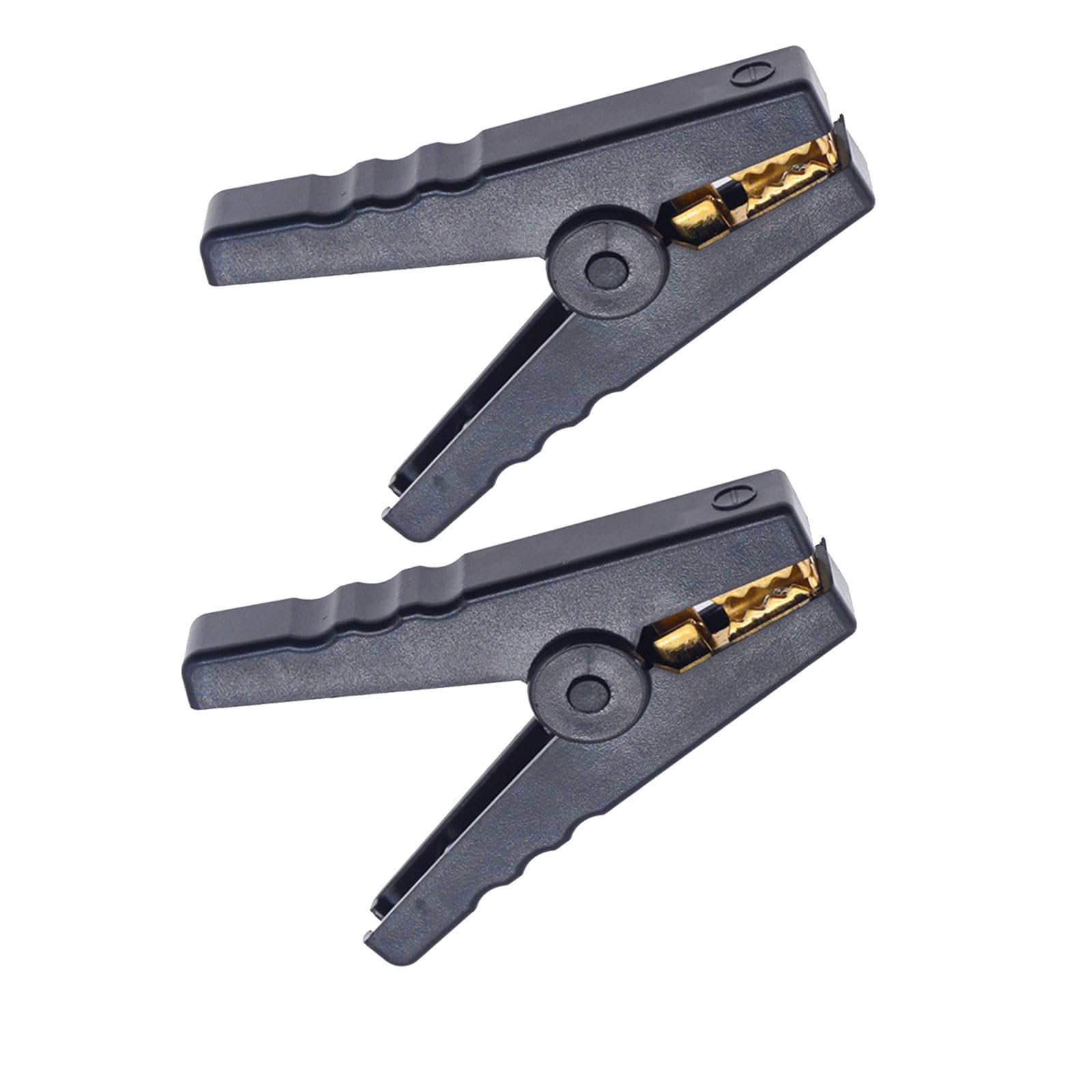 Msioytog Black Duty Battery Clamps Insulated Clamps For Safe Electrical Connection Automotive And Solar Applications Copper