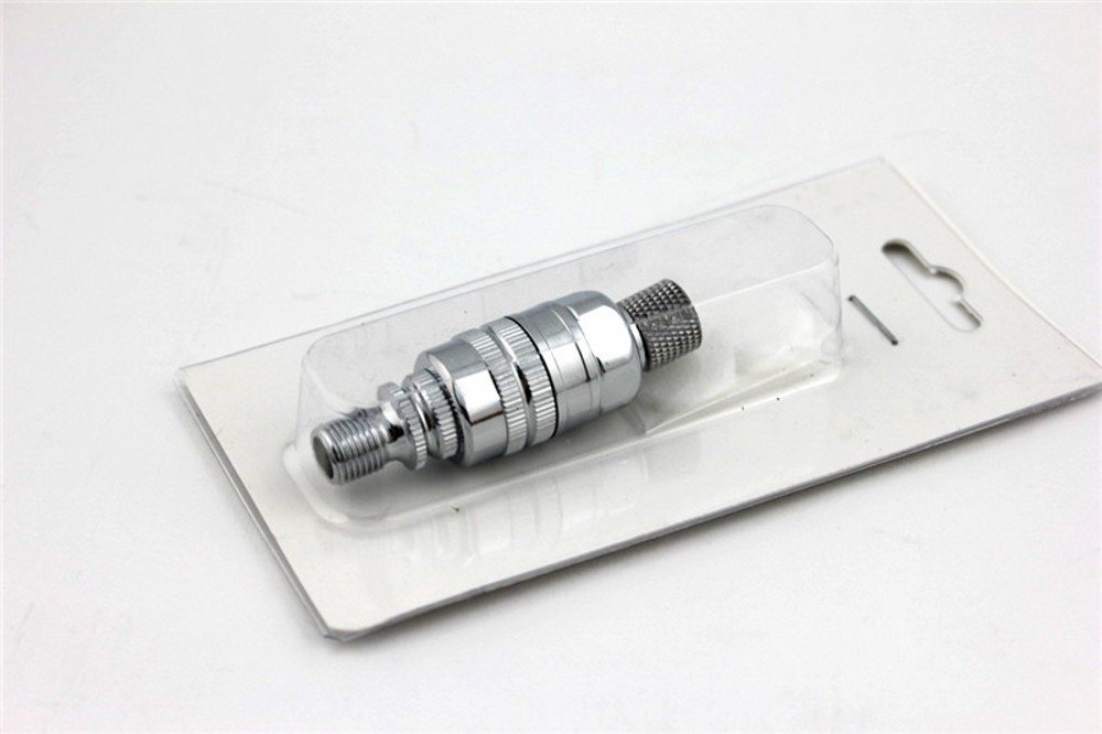 ABEST Mini Airbrush-Filter – Inline-Wasserabscheider Mit G1/8″ Anschluss – Inkl. 3x Filterwatte & Doppelfilterung