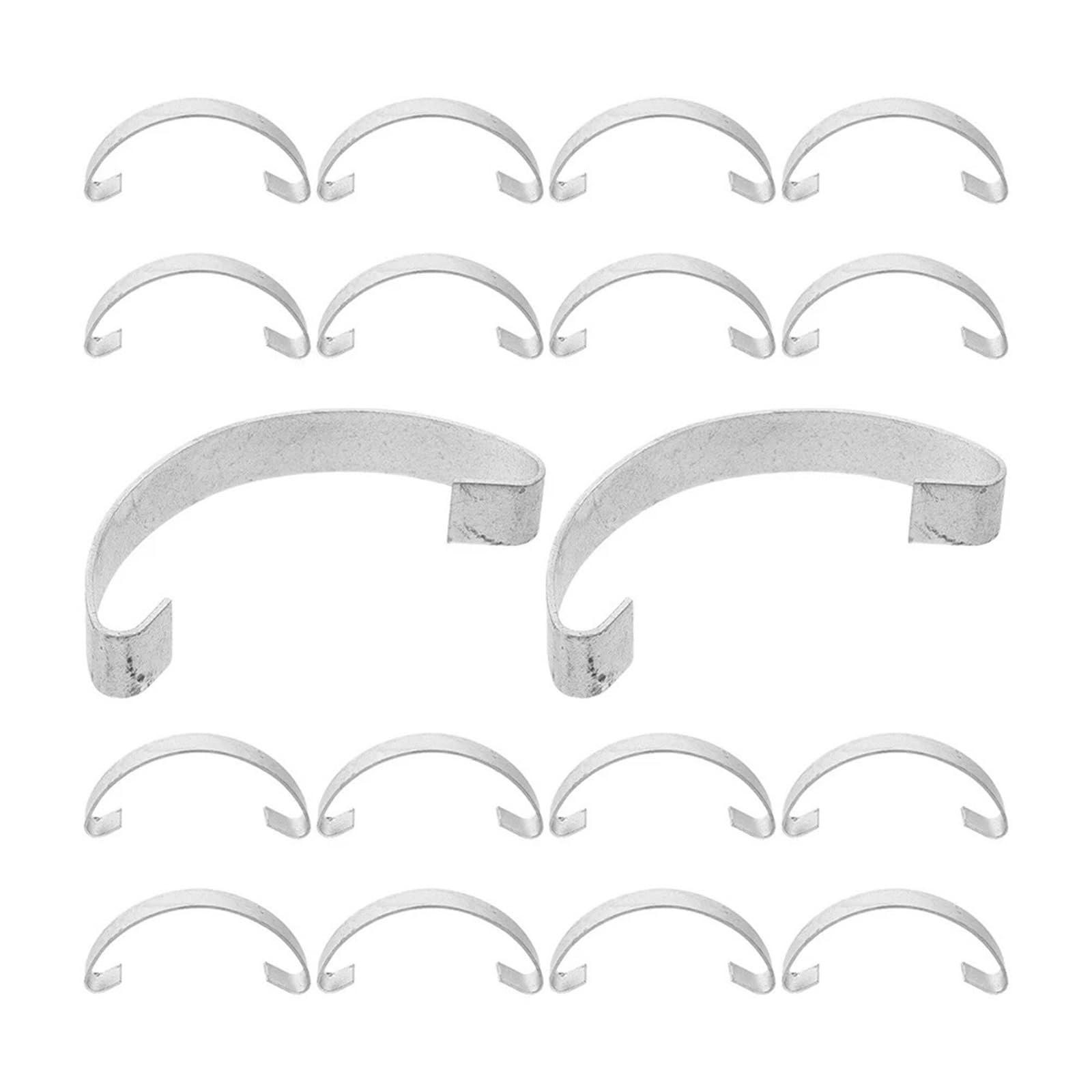 Maryear One Color Wire Cage Clips 120Pcs Chicken Door Hook Steel Wire Tension Spring Durable Pet Cage Lock For Rabbit Bird Accessories