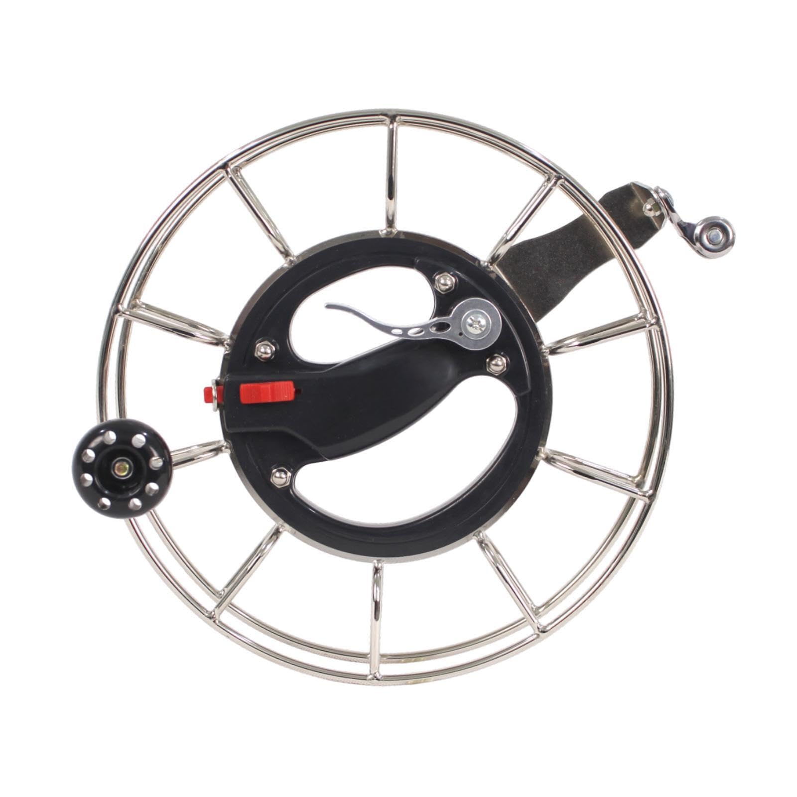 Grande mulinello per aquiloni, ruota per aquiloni, accessorio in acciaio inossidabile per rendere il volo piacevole durante avventure e attività, Stile A