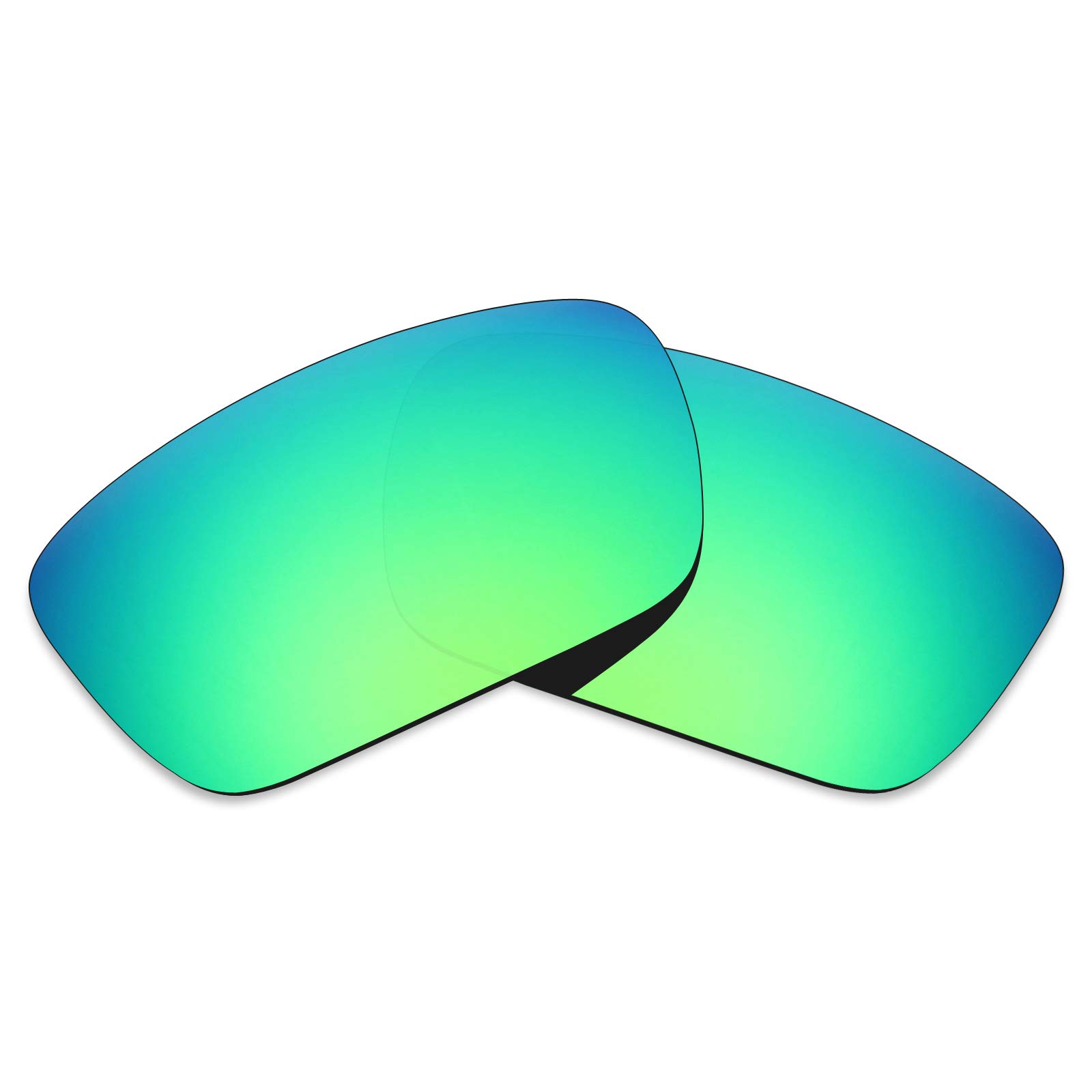 Mryok Men's Polarized - Emerald Green Polarized Replacet Lenses For Oakley Fuel Cell Oo9096-60Mm - Emerald Green
