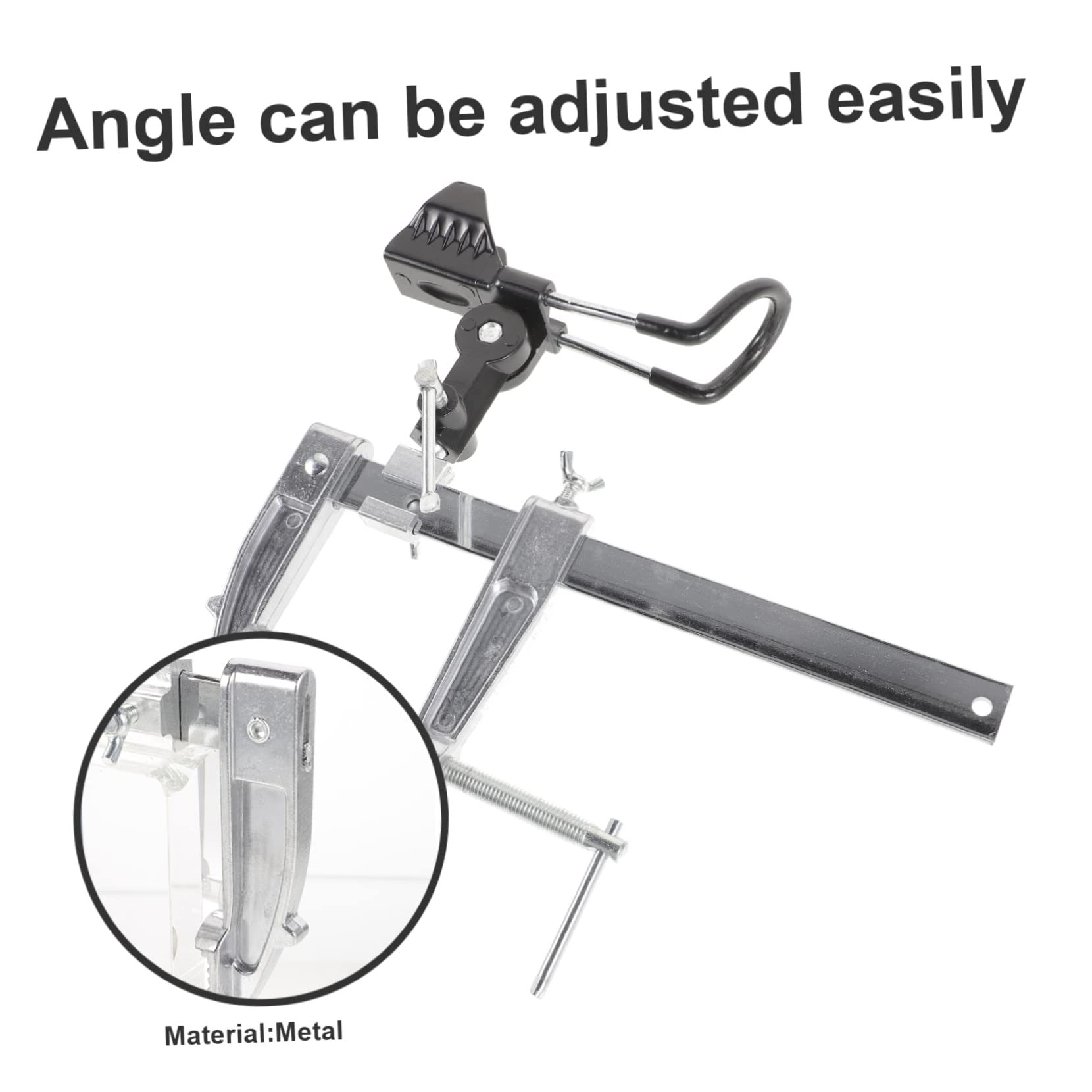 KOMBIUDA High Strength Fishing Pole Stand 2 Rod Brackets Multi-functional Fishing Accessory Stabilized for Kayak Inflatable Boat Random Style