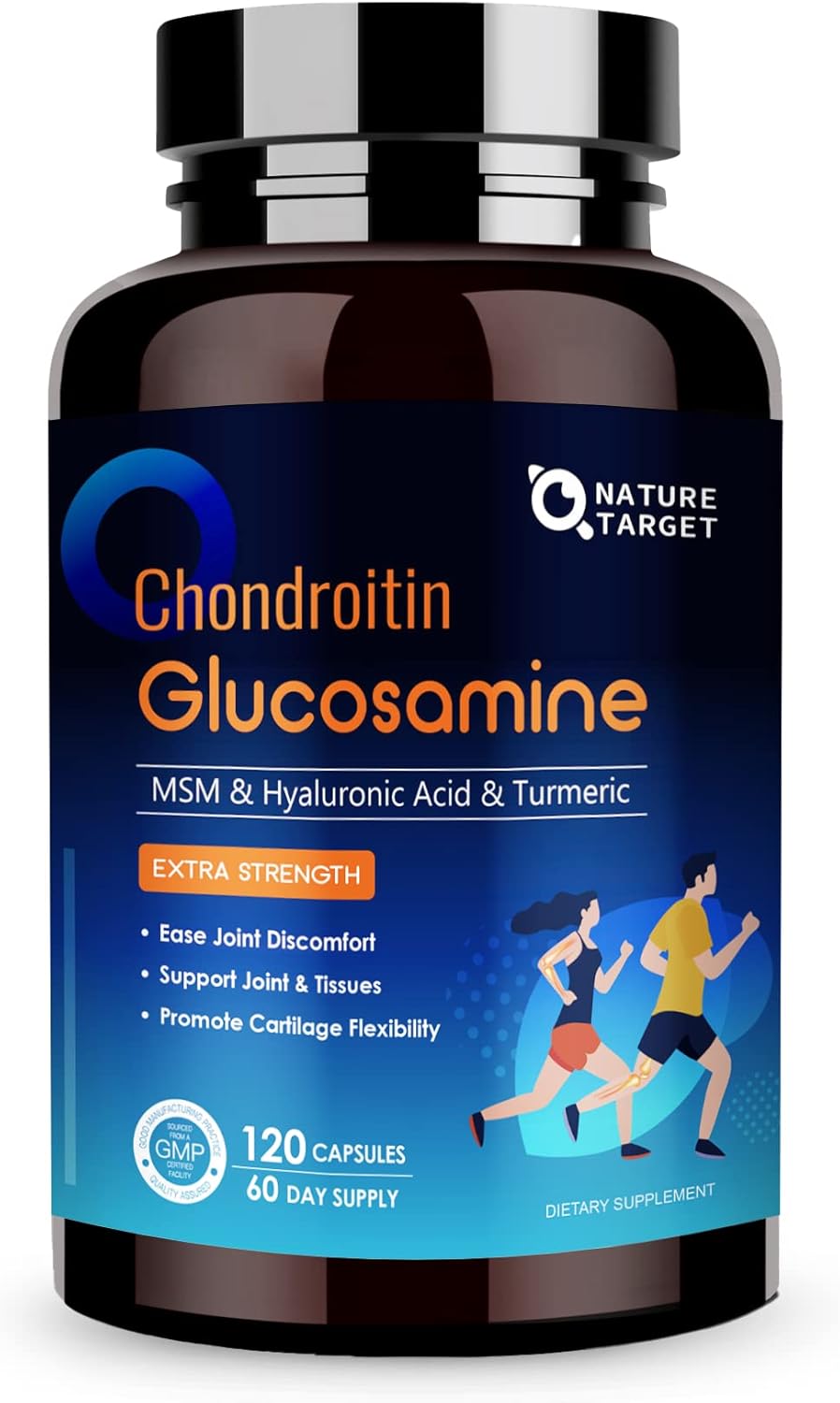 NATURE TARGET Glucosamine Chondroitin MSM, Joint Support