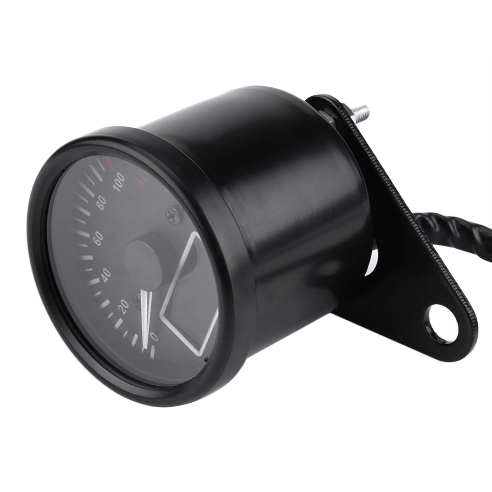Tachimetro Digitale Universale per Moto da 160 Km/h, Indicatore LCD a LED Maggiore Sicurezza Stradale, Nero