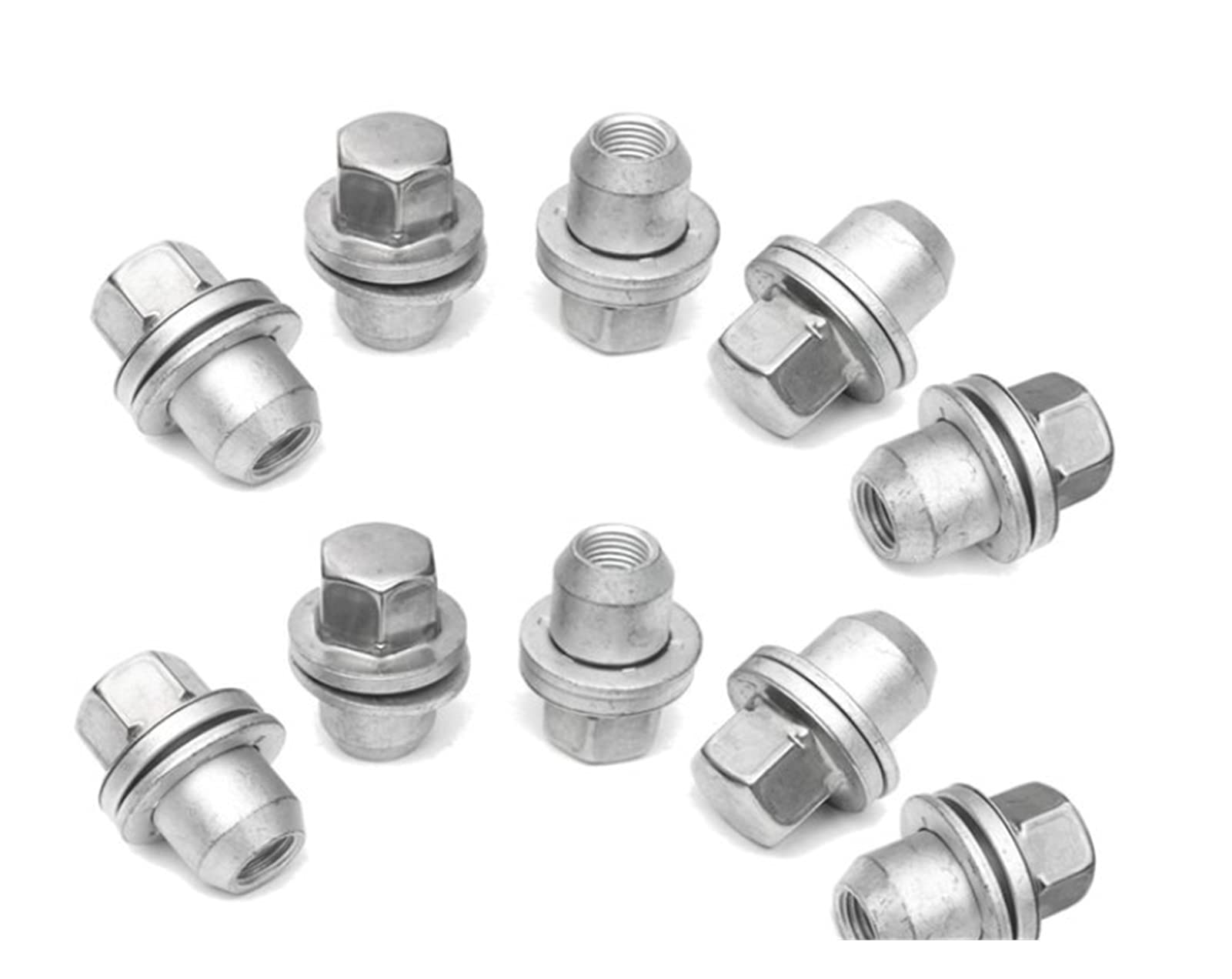 THua store 5Pcs 10Pcs Wheel Nut Cap Stainless Steel Fit For Land Rover Discovery 3&4 RRD500290 SFN-500510 2004 2005 2006 2007 2008 2009 (Color Name : 10 pcs)