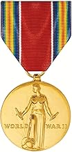 World War II Victory Medal Full Size Anodized